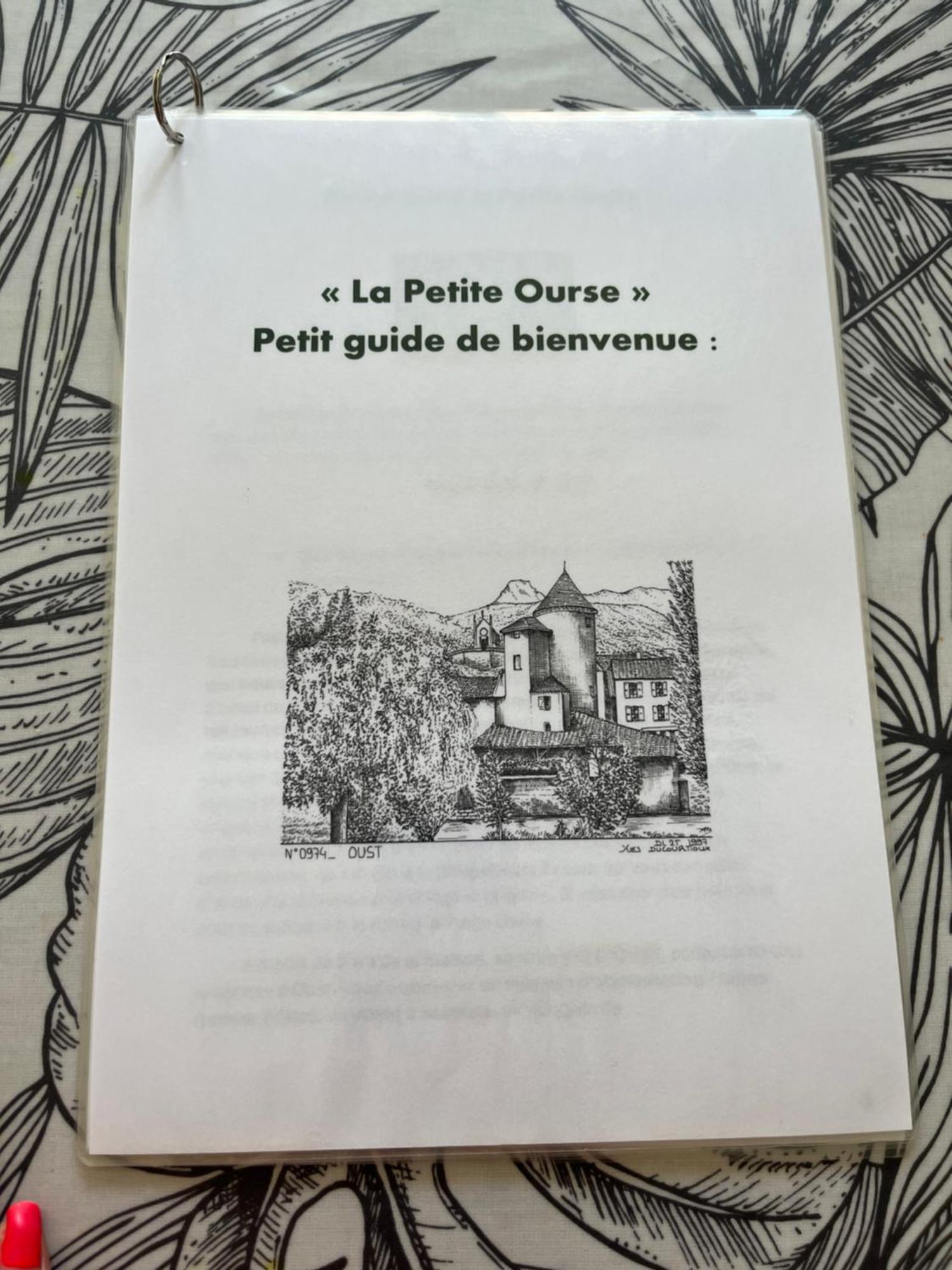 La Petite Ourse Maison De Village A Oust Dış mekan fotoğraf